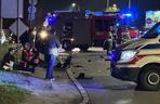 Warszawa. Pijany obywatel Ukrainy spowodował poważny wypadek. Zderzyły się cztery samochody osobowe