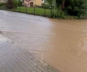 Racibórz znalazł się pod wodą. Wielkie ulewy przeszły nad śląskim miastem
