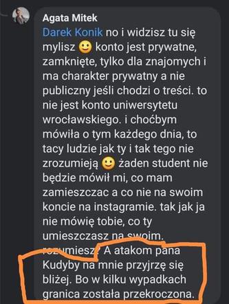 Konflikt na Uniwersytecie Wrocławskim. Studenci i wykładowcy "rozmawiają" sobie za pomocą wpisów na Facebooku