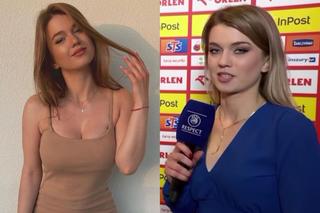 Piękna dziennikarka TVP skradła serca kibiców na meczu z Łotwą. Błyszczała najjaśniej na Narodowym. Sylwia Dekiert ma konkurencję?