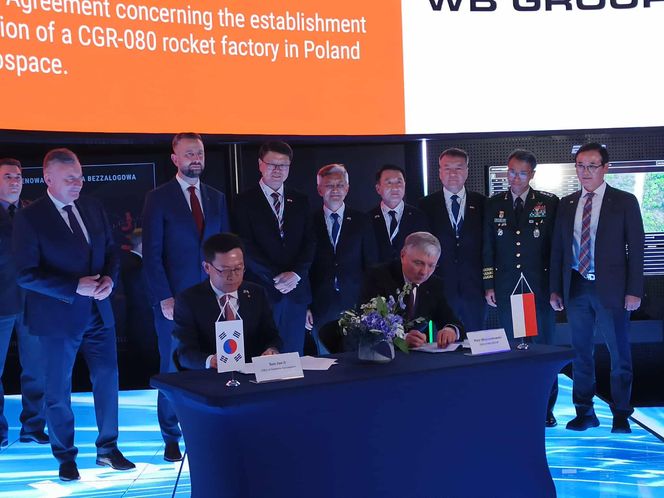 Polska Grupa WB i Hanwha Aerospace zacieśniają współpracę. Fabryka rakiet CGR-080 w Polsce staje się faktem