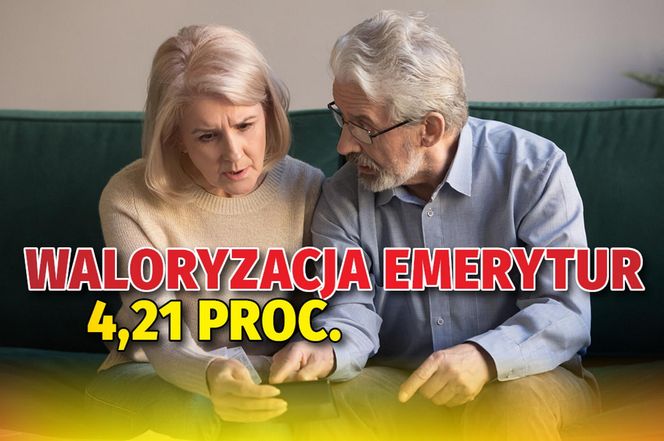 Waloryzacja emerytur 4,21
