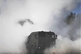 Pocisk balistyczny odpalony z wyrzutni HOMAR-K