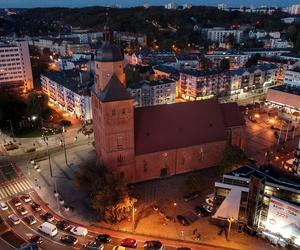 Tak wygląda Gorzów z lotu ptaka. Niesamowite zdjęcia wieczorową porą