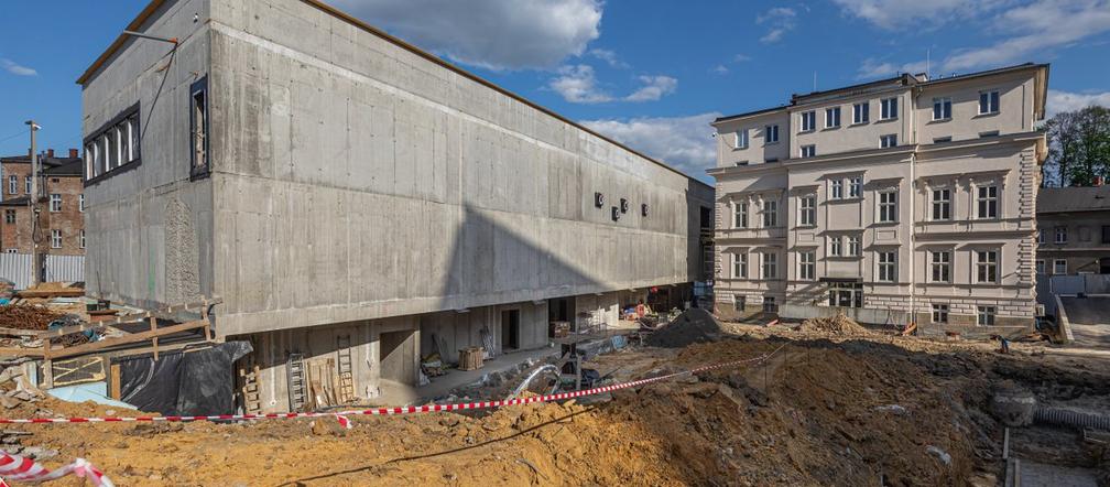 Trwa budowa Interaktywnego Centrum Bajki i Animacji w Bielsku-Białej