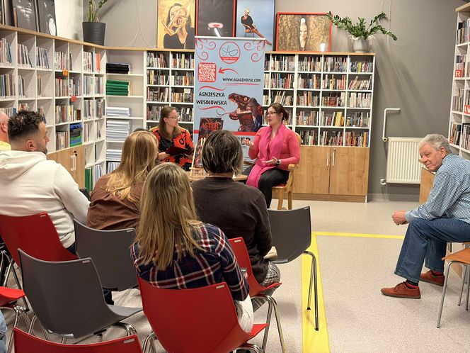 Spotkanie autorskie z Agnieszką Wesołowską w Grudziądzu