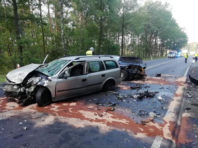 Groźny wypadek pod Bełchatowem