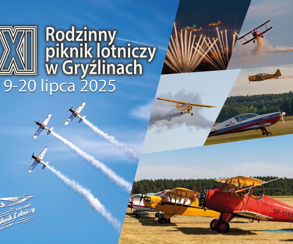 Atrakcje na niebie i na ziemi. Lotniczy weekend w Gryźlinach [HARMONOGRAM PIKNIKU]
