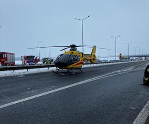 Tragiczny wypadek na autostradzie A4. Zginęła kobieta