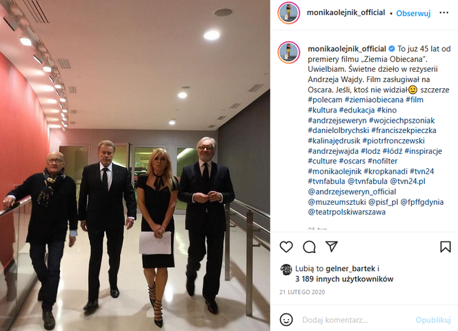 Monika Olejnik i jej dziwne buty