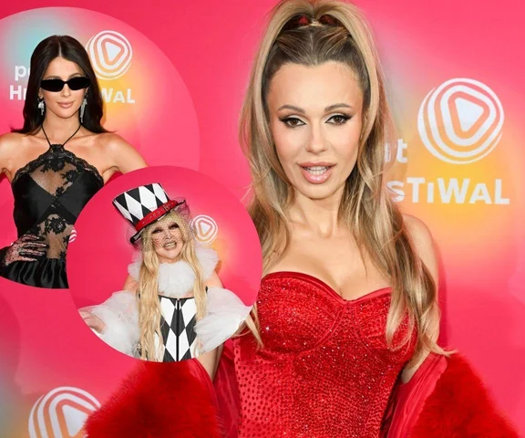 Gwiazdy na czerwonym dywanie przed Polsat Hit Festiwal 2025
