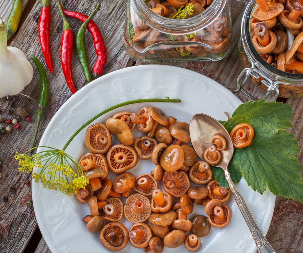 Przepis na rydze kiszone w słoiku na zimę