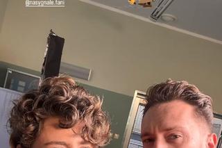 Na sygnale nowy sezon. Martyna (Monika Mazur), Piotr Strzelecki (Dariusz Wieteska), Karolina (Klaudia Janas) na planie