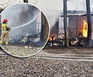 Tajemniczy pożar przy Grudziądzkiej w Toruniu. Prezydent zwołał naradę ze służbami