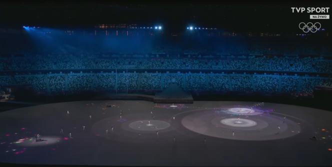 Defilada Polaków podczas ceremonii otwarcia Tokio 2020