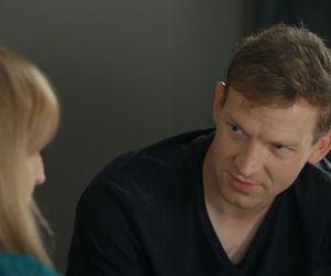 Barwy szczęścia odc. 3126. Łukasz (Michał Rolnicki), Agnieszka (Katarzyna Tlałka)