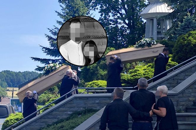 Tragedia w Starej Wsi. Pogrzeb Justyny i Zbigniewa