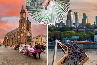 Kraków płaci więcej niż Warszawa? Oto nowa mapa zarobków w Polsce