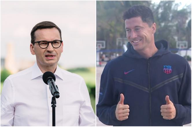 Nie uwierzycie, jak Mateusz Morawiecki nazwał Lewandowskiego. Premier zareagował na transfer do Barcelony