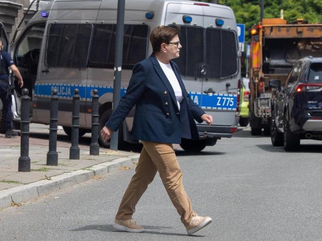 Beata Szydło w odjazdowych butach