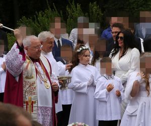 Iwona Węgrowska wyprawiła córce komunię