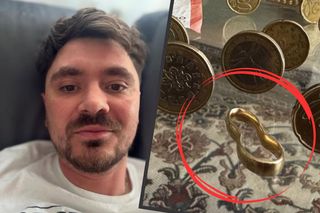 Daniel Martyniuk wrzucił zdjęcie zgniecionej obrączki. Chwilę później doszło do skandalu w samolocie!