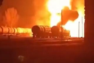 Atak Ukrainy na Donieck. Wielki pożar nad okupowanym rejonem