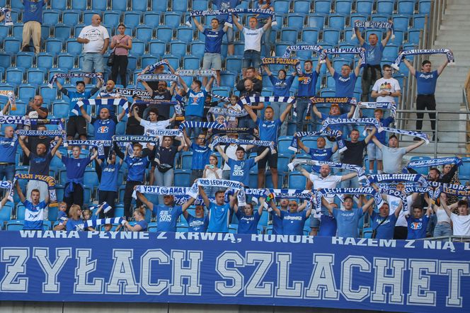 Lech Poznań - Śląsk Wrocław. Tak bawili się kibice na Enea Stadionie