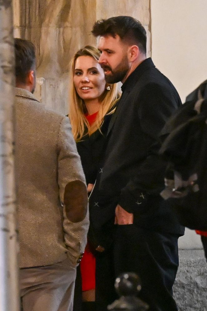 Maciej Rock i Agnieszka Hyży imprezują w nocy