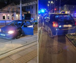 Kompletnie pijane dziecko zwiewało autem przed policją. Zrobił sobie rajd po torach!