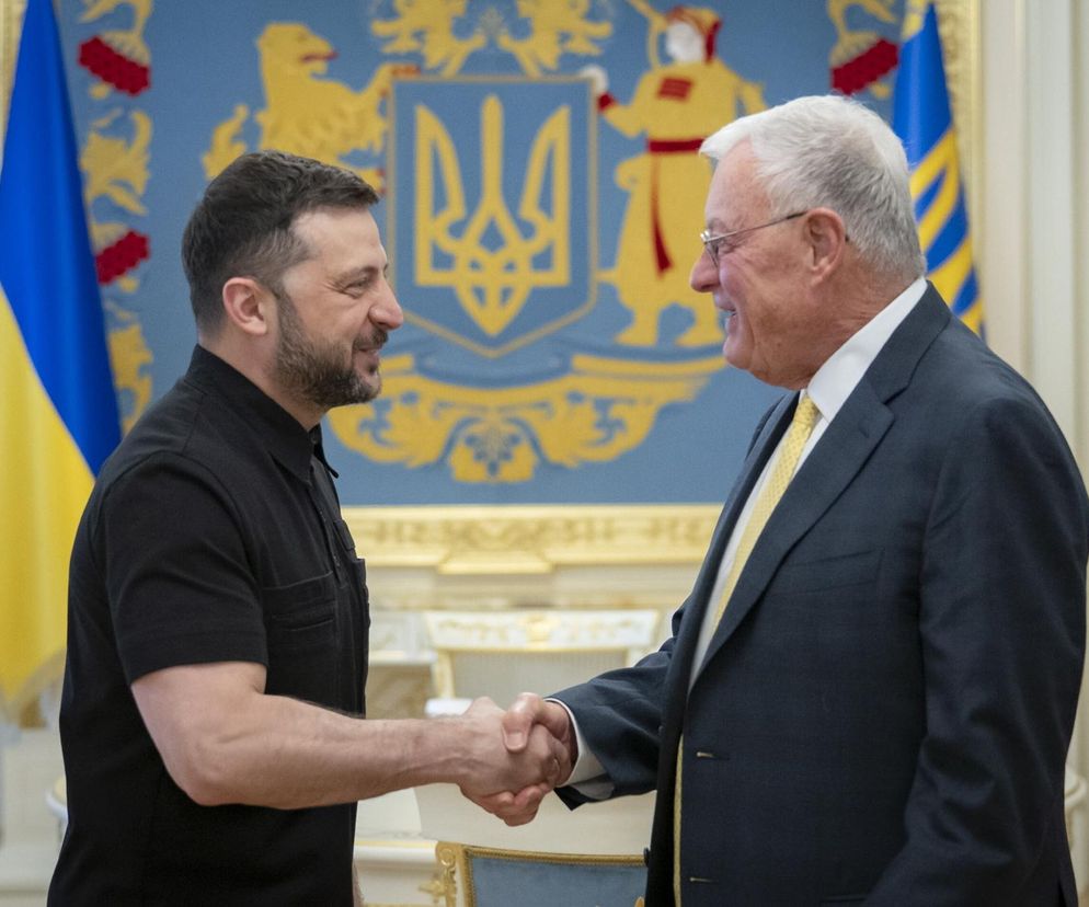 Keith Kellogg w Kijowie