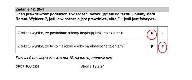 Uwaga! Są to sugerowane odpowiedzi naszego eksperta, które mogą być błędne!