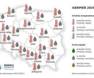 Pogoda długoterminowa IMGW na jesień 2025
