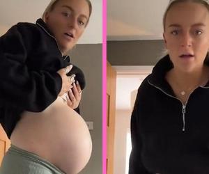 Tu nie ma już więcej miejsca na dziecko. 33. tydzień ciąży i już ma dość