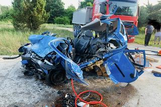 Tragiczny wypadek w Brzezinach