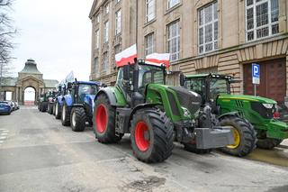 Rolnicy protestują na Wałach Chrobrego w Szczecinie. Mówią nie Zielonemu Ładowi 