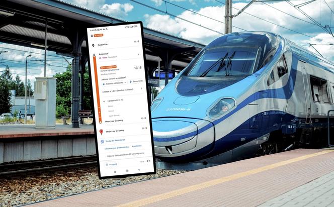 Nowa funkcjonalność dla pasażerów PKP Intercity! W Google Maps pojawiła się funkcja „Kup bilet”