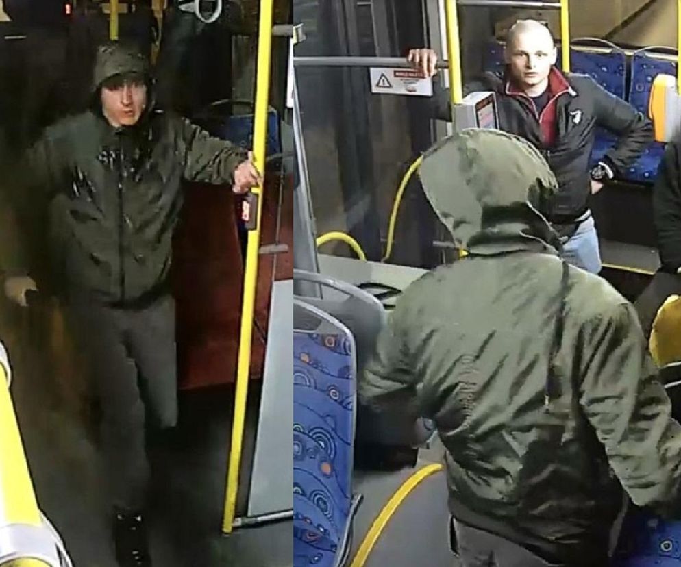 Awantura w autobusie. Użyli siekiery i gazu, policja opublikowała ich wizerunki