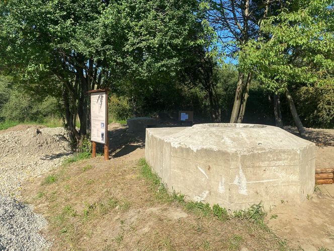 Skansen fortyfikacji polowych w Barcicach 