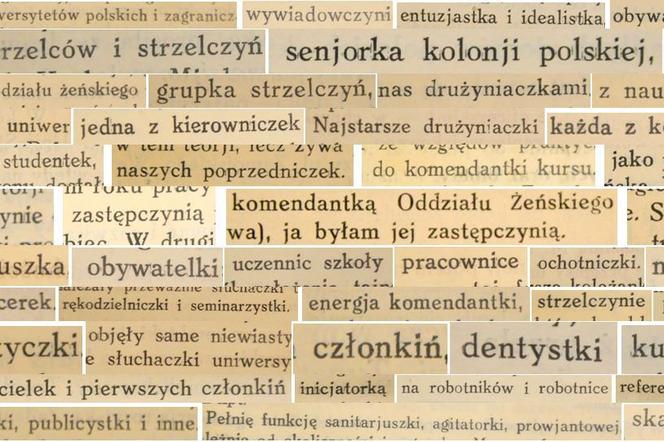 Feminatywy pochodzące z przedwojennych publikacji red. Aleksandry Piłsudskiej