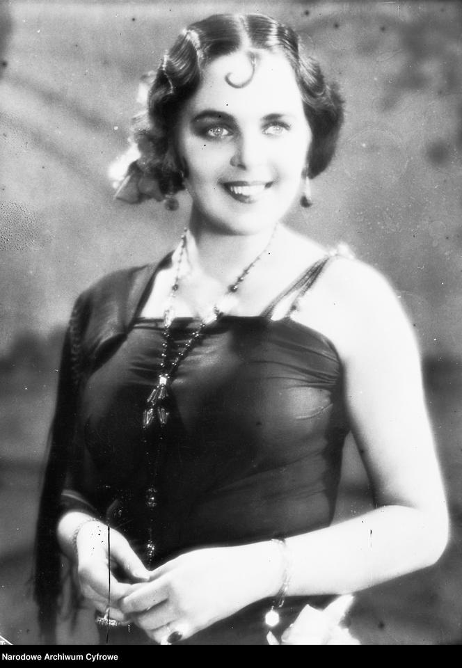 Miss Polonia 1930 r. Zofia Batycka
