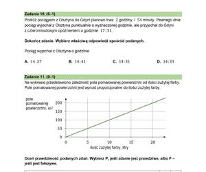 Egzamin ósmoklasisty matematyka 2024