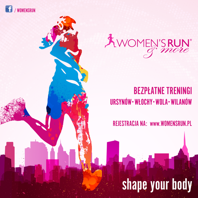 Wracają bezpłatne treningi biegowe z instruktorem w ramach Women's Run & More!