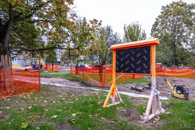 Przebudowa Skweru Gwary Warszawskiej w Warszawie