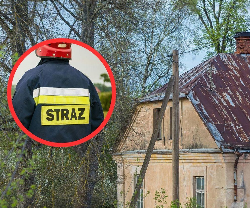 Z powodu przeciekającego dachu z budynku ewakuowano sześć osób