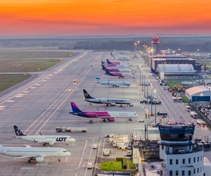 Ewakuacja Katowice Airport