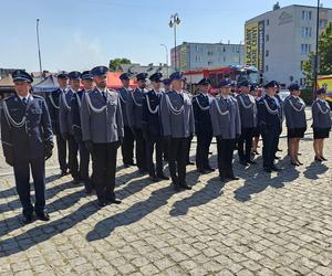 Nadanie sztandaru dla KPP w Świdwinie