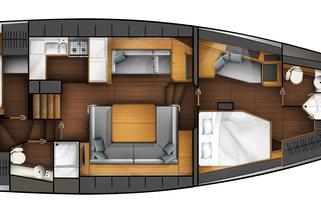 Wauquiez/Wauquiez PS 58 layout 3 cabins (owner front)