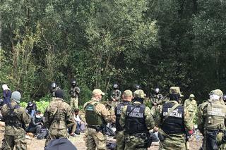 Lublin/granica - migranci i kurdyjskie loty ratunkowe