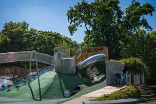 Plac zabaw w parku Ujazdowskim